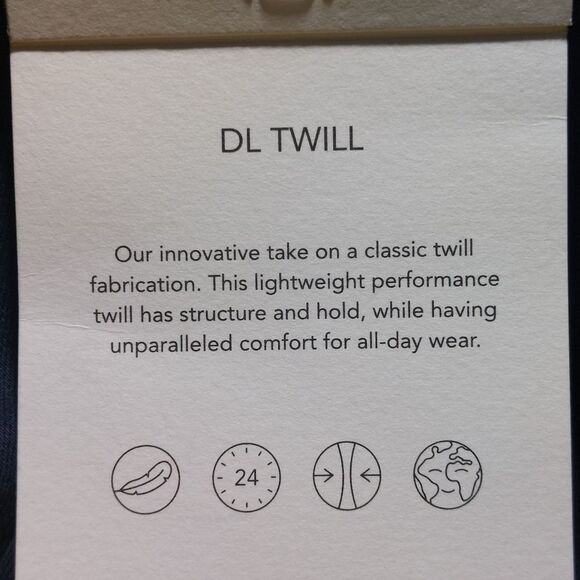 NWT DL1961 Men's Designer Light Flat Front Jake Chino Shorts Deep Blue Size 35 - Picture 15 of 15